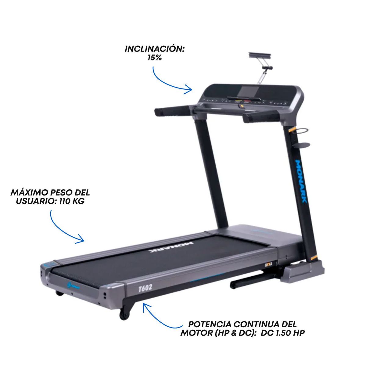 MONARK - Trotadora Monark T-602