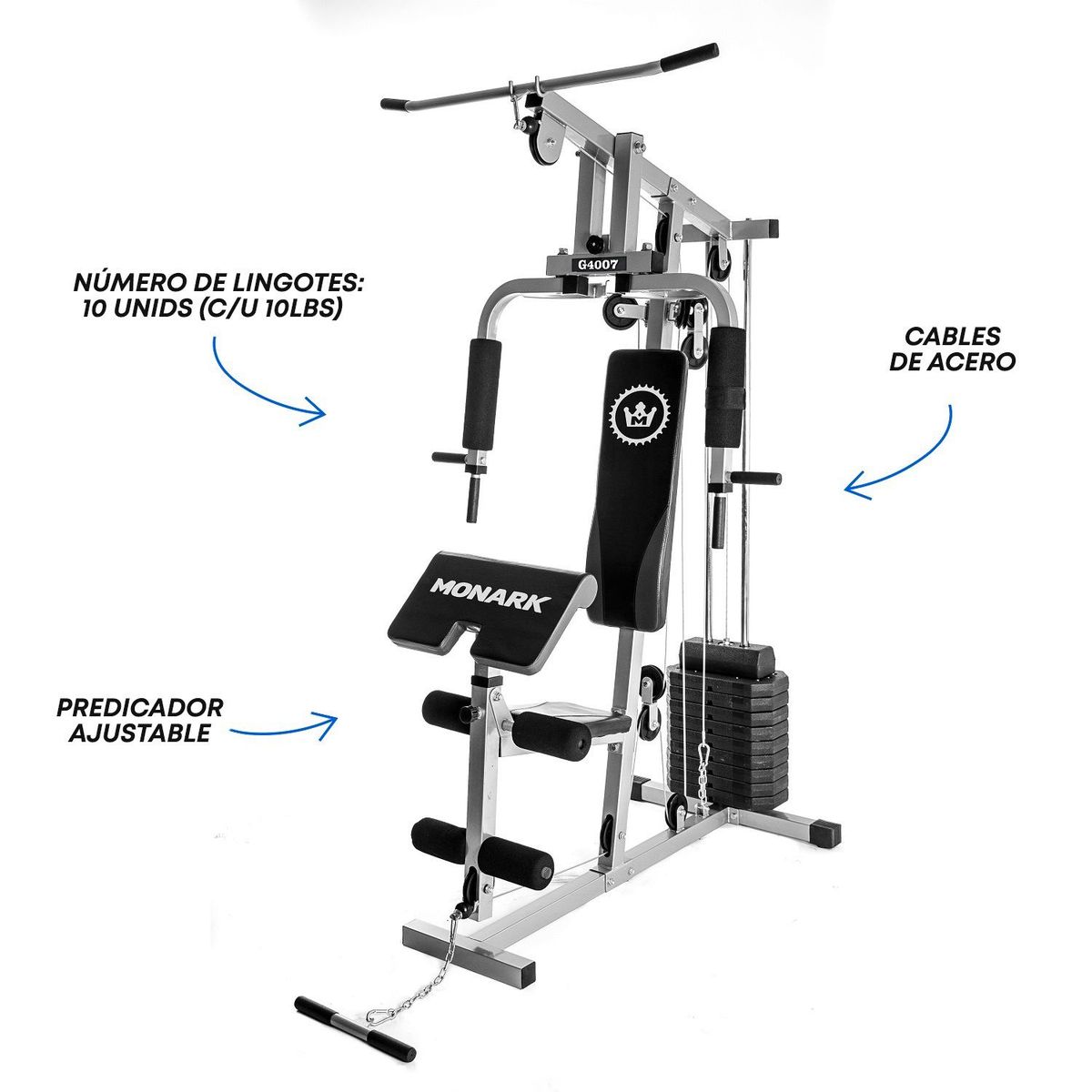 MONARK - Gimnasio G-4007 Monark