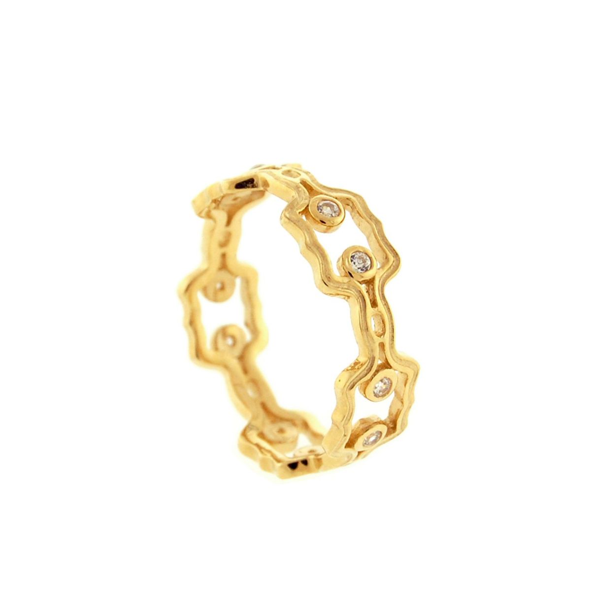 MAISHA - Anillo de Formas de Oro 18k 