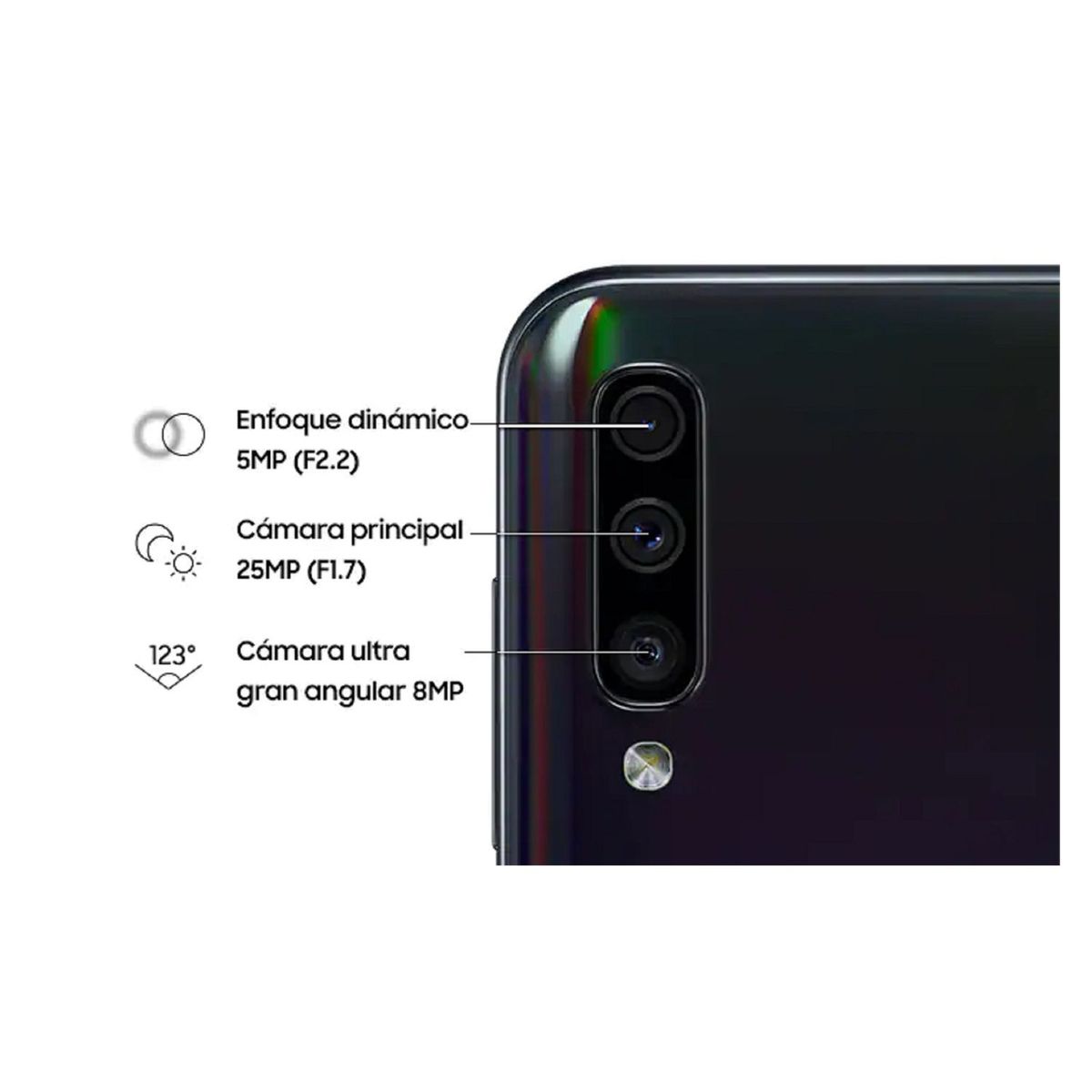 SAMSUNG - Celular Samsung Galaxy A50 Blanco