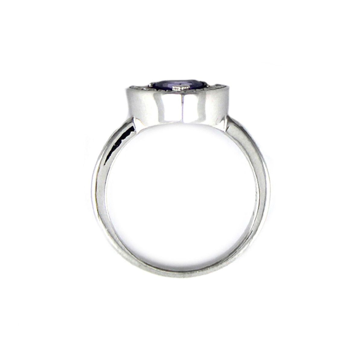 MAISHA - Anillo Piedra Semipreciosa Amatista Plata 925