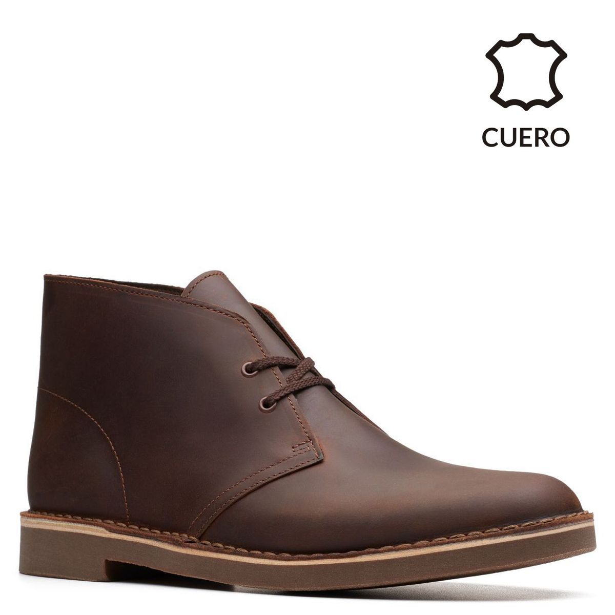CLARKS - Botines Hombre Clarks Casual Bushacre 2 Darkbrown