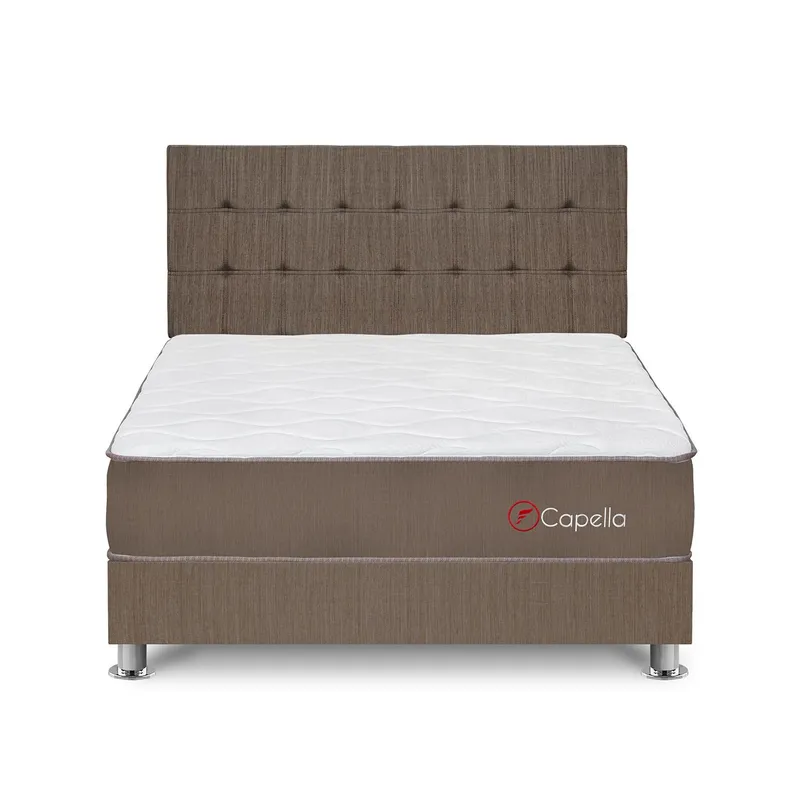FORLI - Dormitorio Capella Queen + 2 Almohadas + Protector