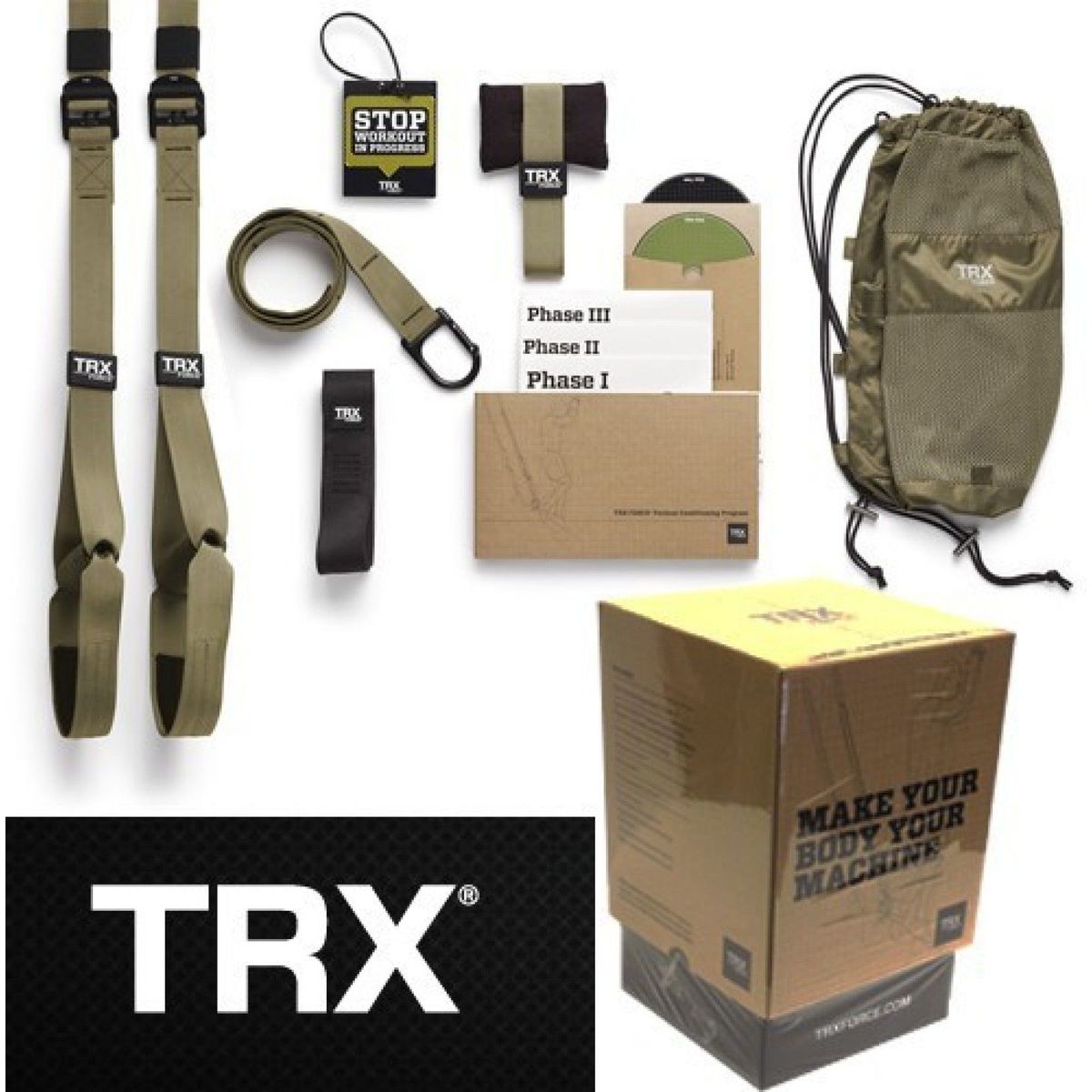 SPORTFITNESS - Trx Force Kit Sistema Suspensión