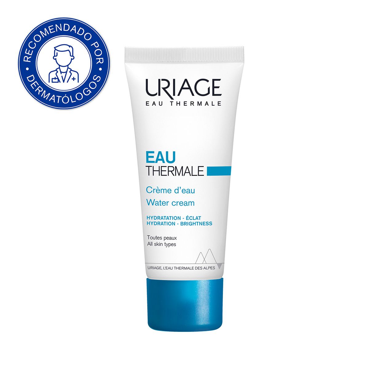 URIAGE - Uriage EAU Thermale Crema de Agua 40 ml - Crema hidratante para todo tipo de piel