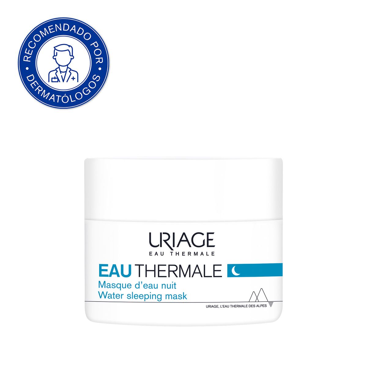 URIAGE - Uriage EAU Thermale Mascarilla de Agua de Noche 50ml - Hidratación intensa para todo tipo de piel