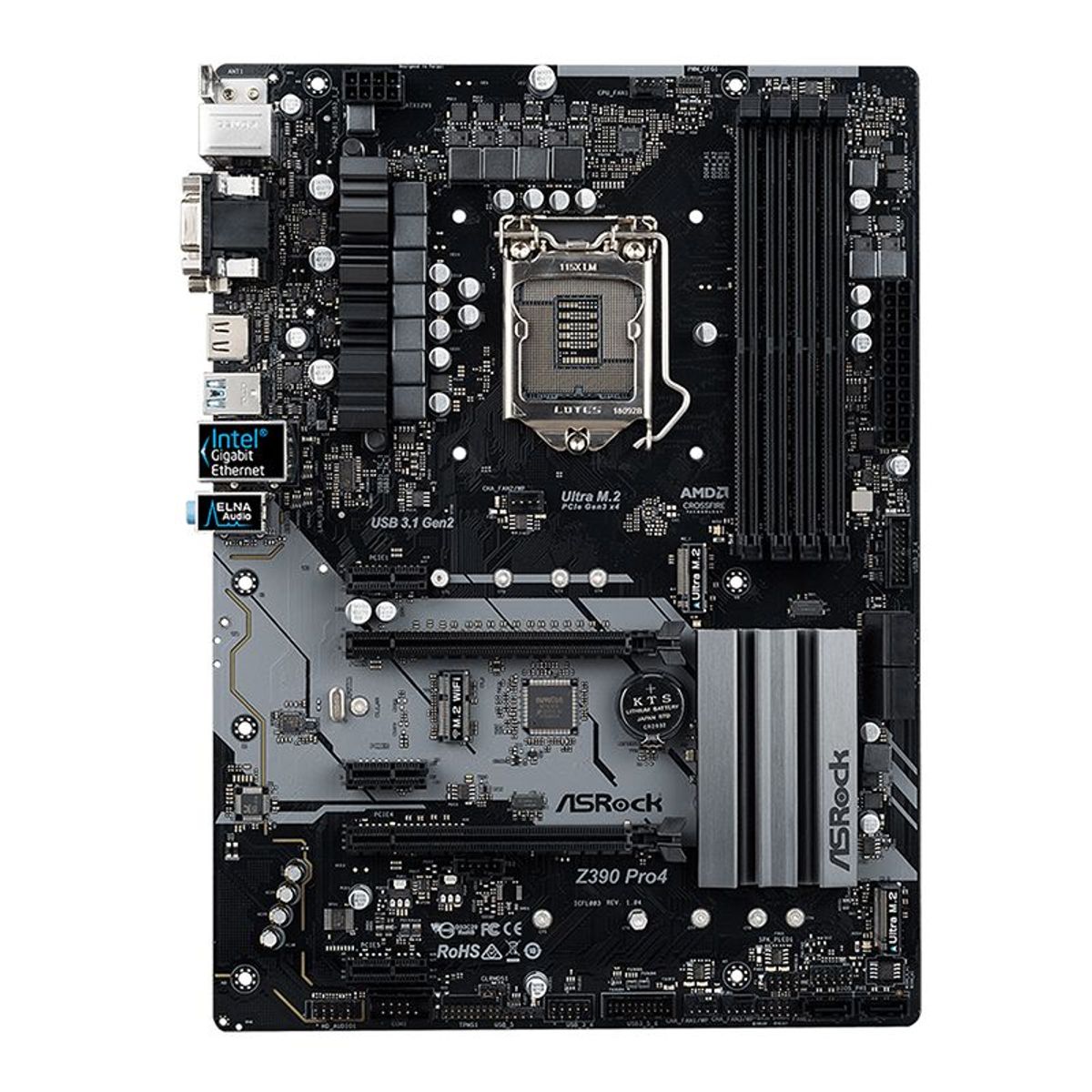 ASROCK - Tarjeta Madre Asrock Z390 Pro4