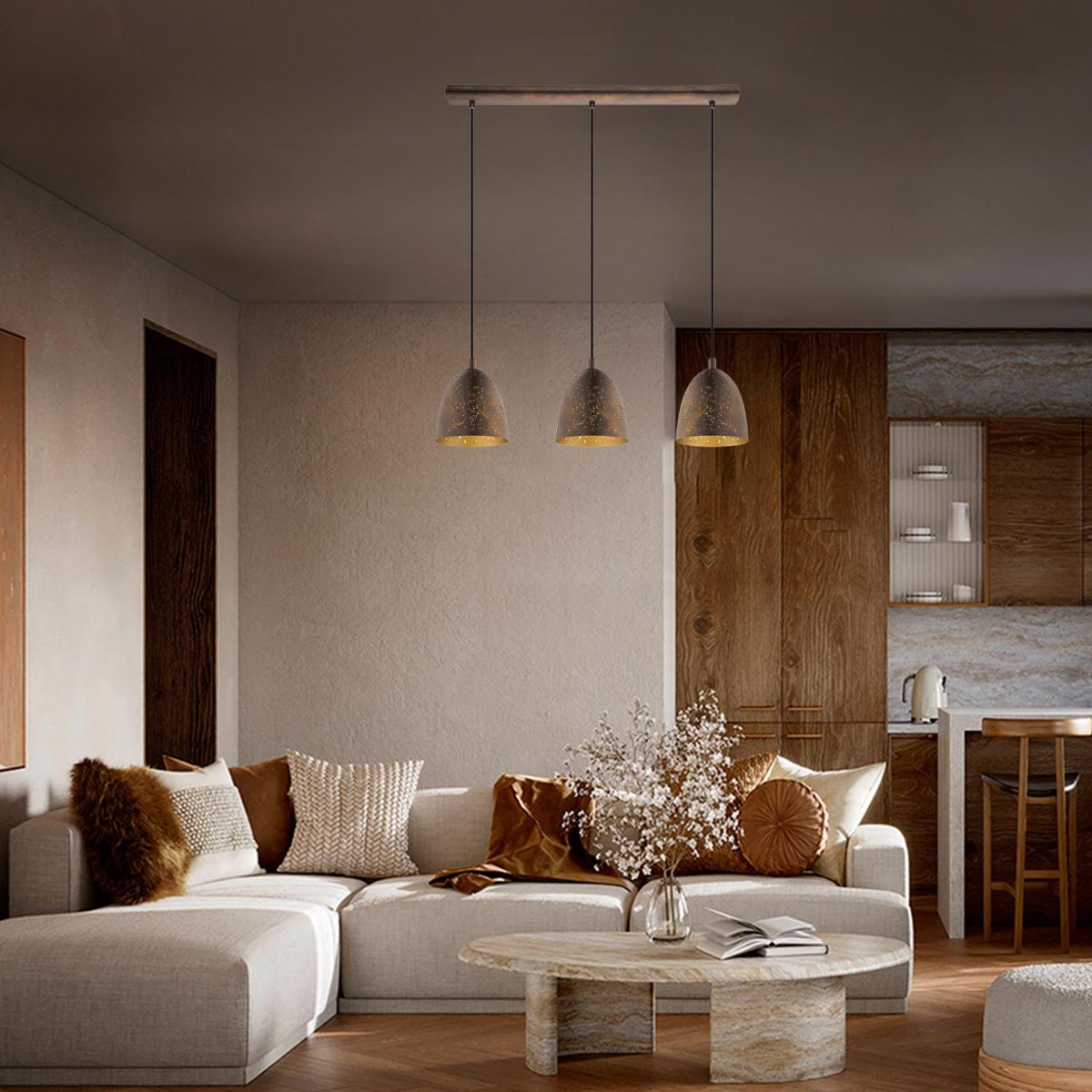 EGLO - Lámpara Colgante Safi