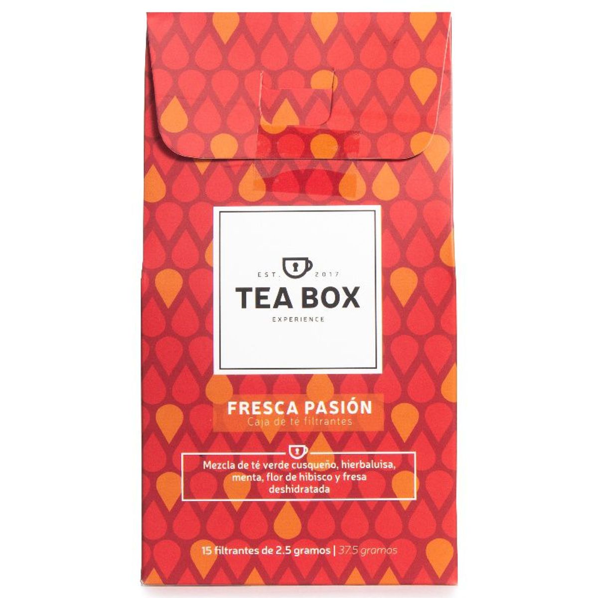 TEA BOX EXPERIENCE - Caja Fresca Pasión Té filtrante