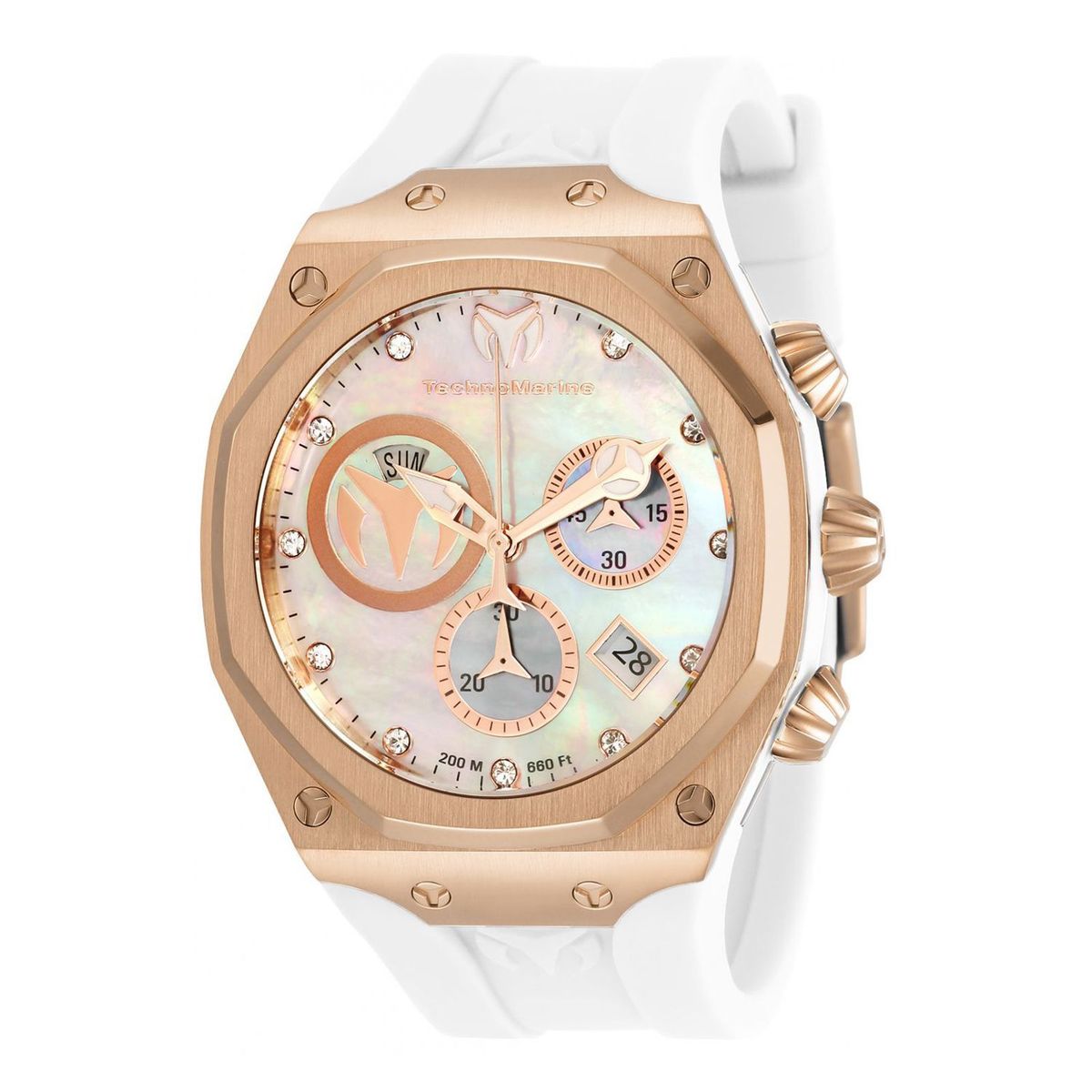 TECHNOMARINE - Reloj Technomarine TM-519017 Hombre Oro rosa Quartz