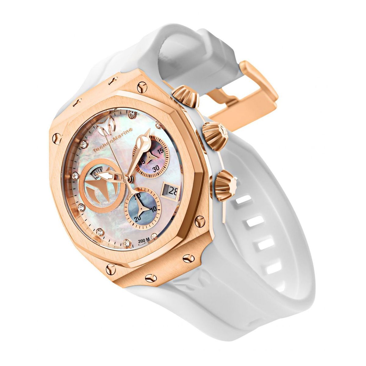 TECHNOMARINE - Reloj Technomarine TM-519017 Hombre Oro rosa Quartz