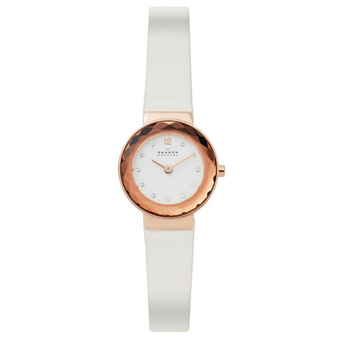 SKAGEN - Reloj Análogo SKAGEN SKW2769 Cuero Blanco