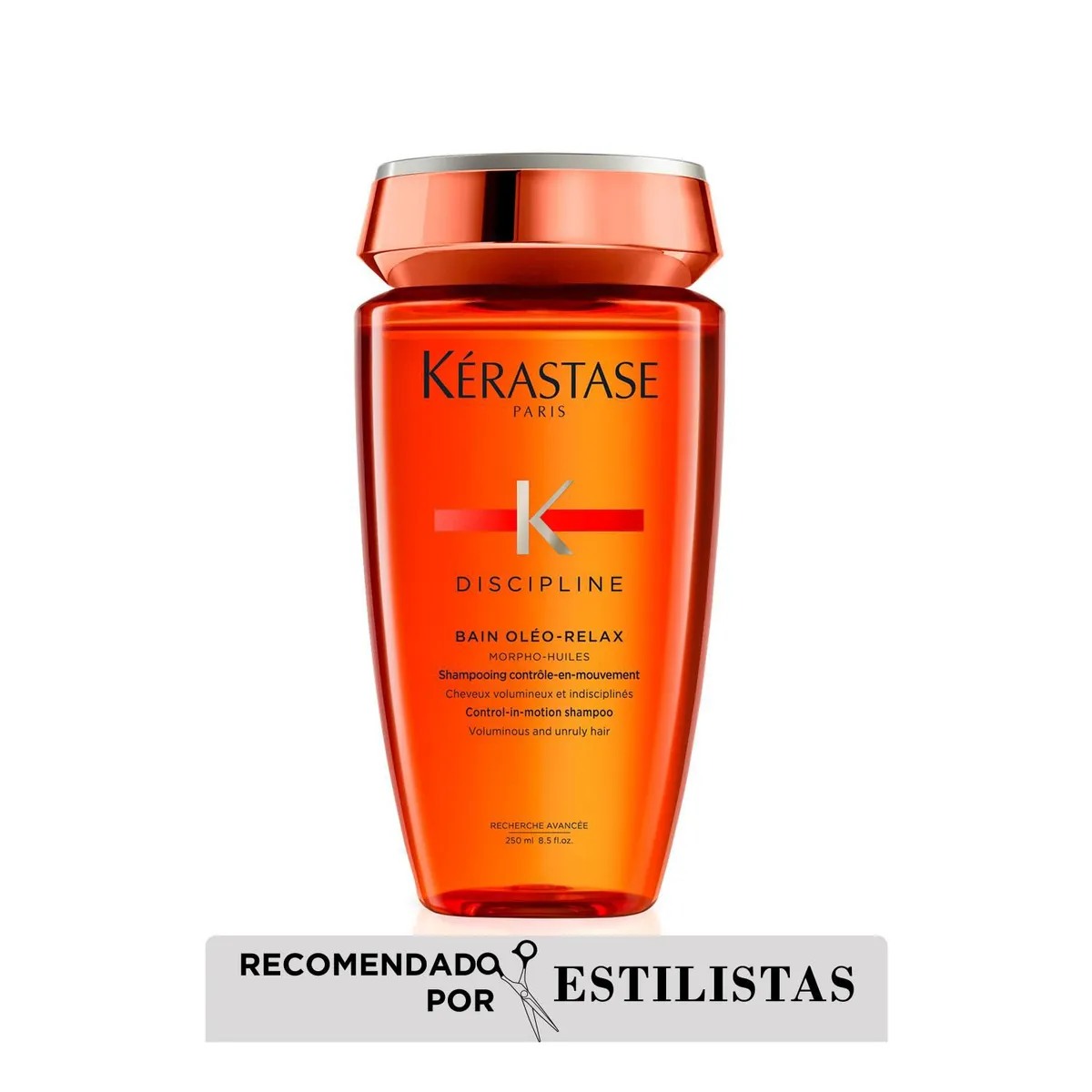 KERASTASE - Shampoo Hidratante Para Cabello Con Frizz Bain Oléo-Relax Discipline 250Ml