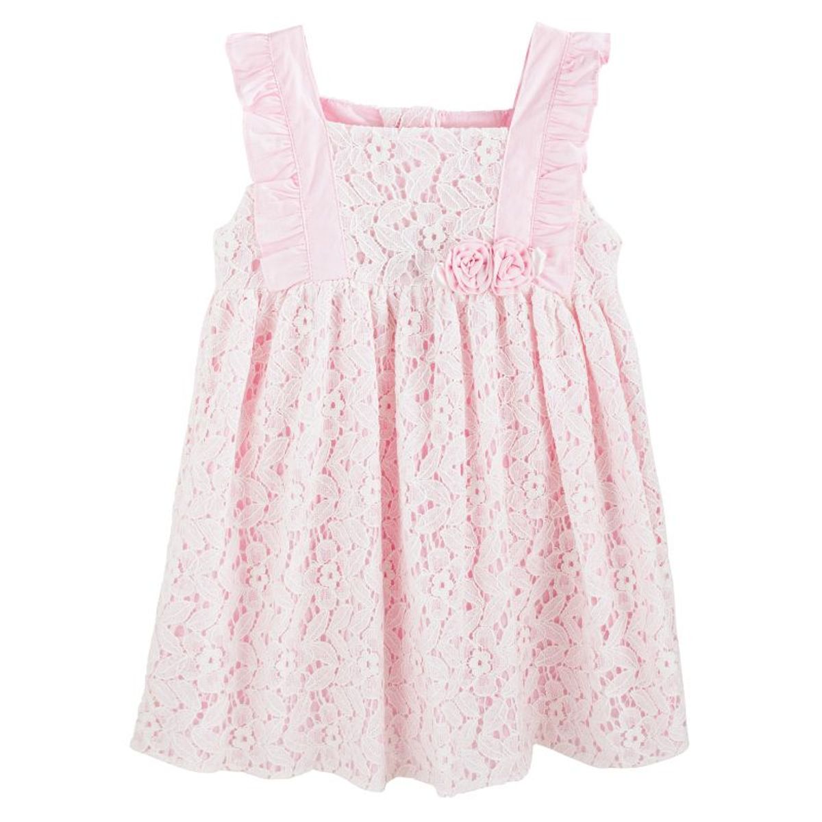 BABY CLUB CHIC - Vestido Jardinero con Rosas