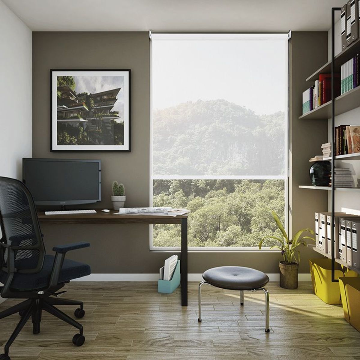 BASEMENT HOME - Cortina Roller Screen 10% 180x160 cm