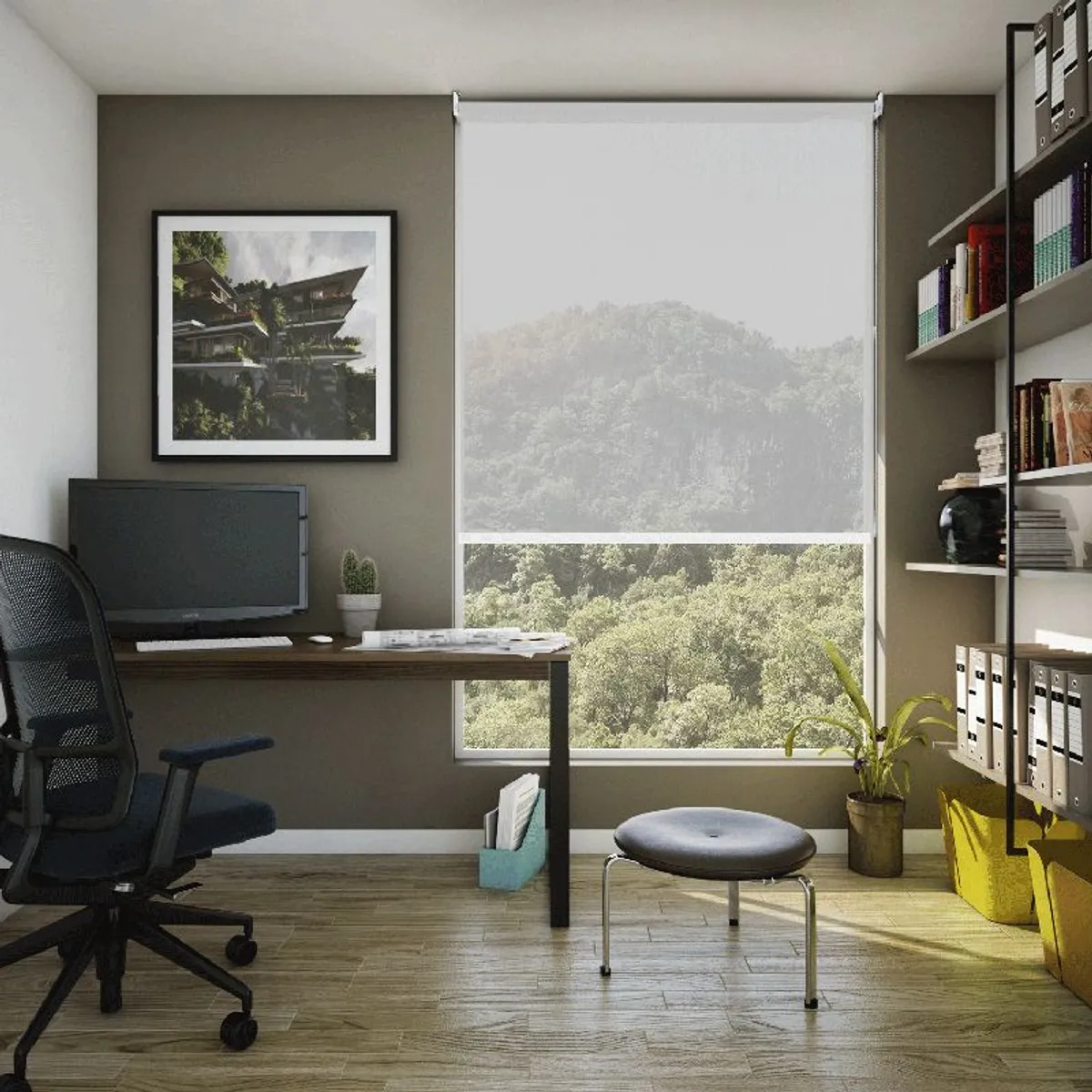 BASEMENT HOME - Cortina Roller Screen 10% 190x200 cm