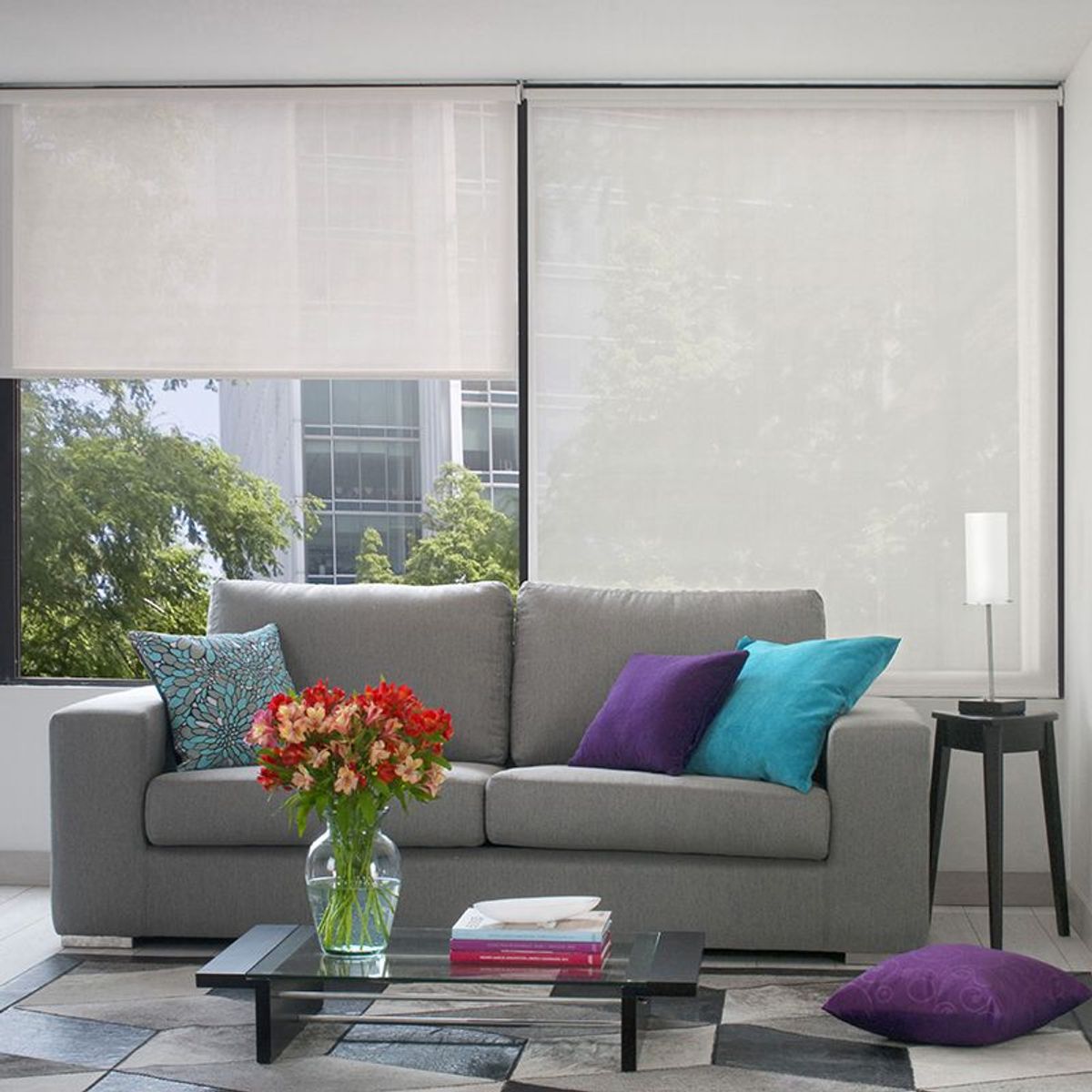 BASEMENT HOME - Cortina Roller Screen Maze 9% 50x270 cm