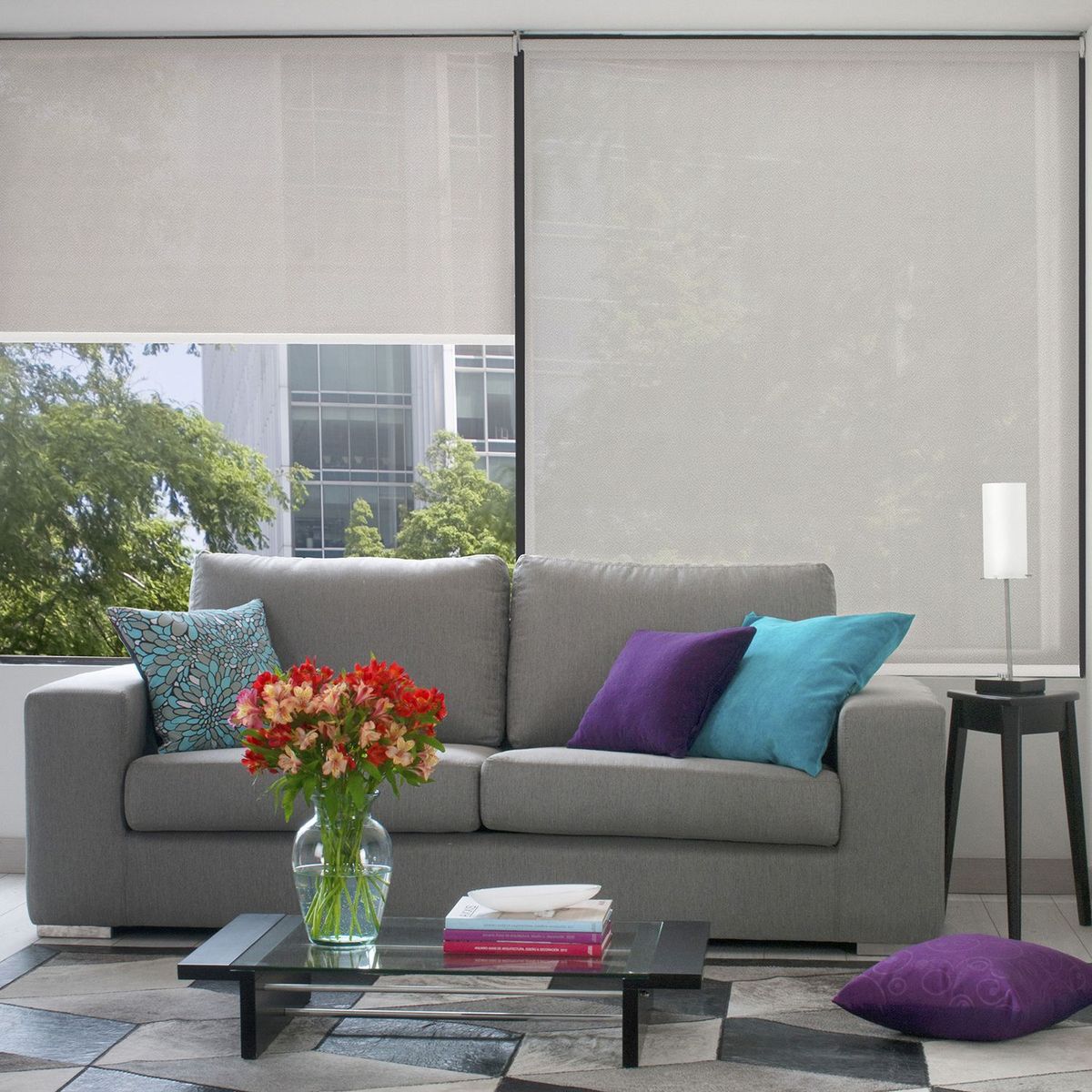 BASEMENT HOME - Cortina Roller Screen Maze 9% 170x290 cm