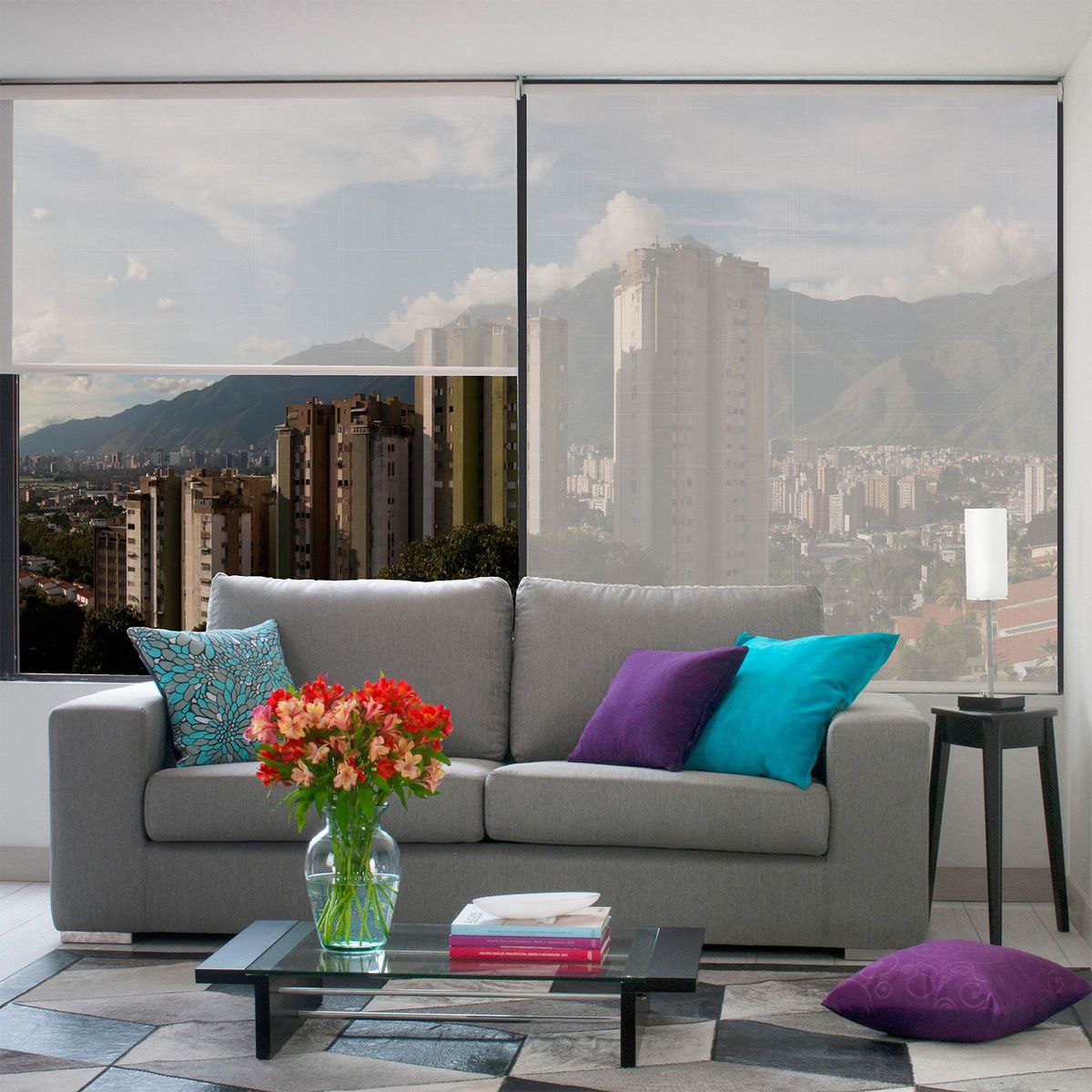 BASEMENT HOME - Cortina Roller Decorativa Velo 180x220 cm