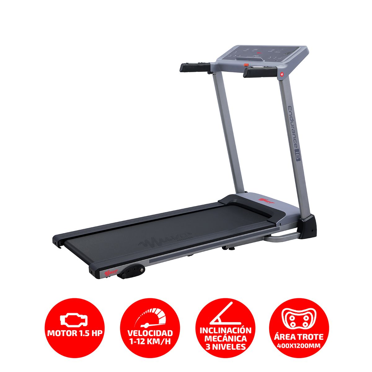 MUVO BY OXFORD - Trotadora Endurance 16 