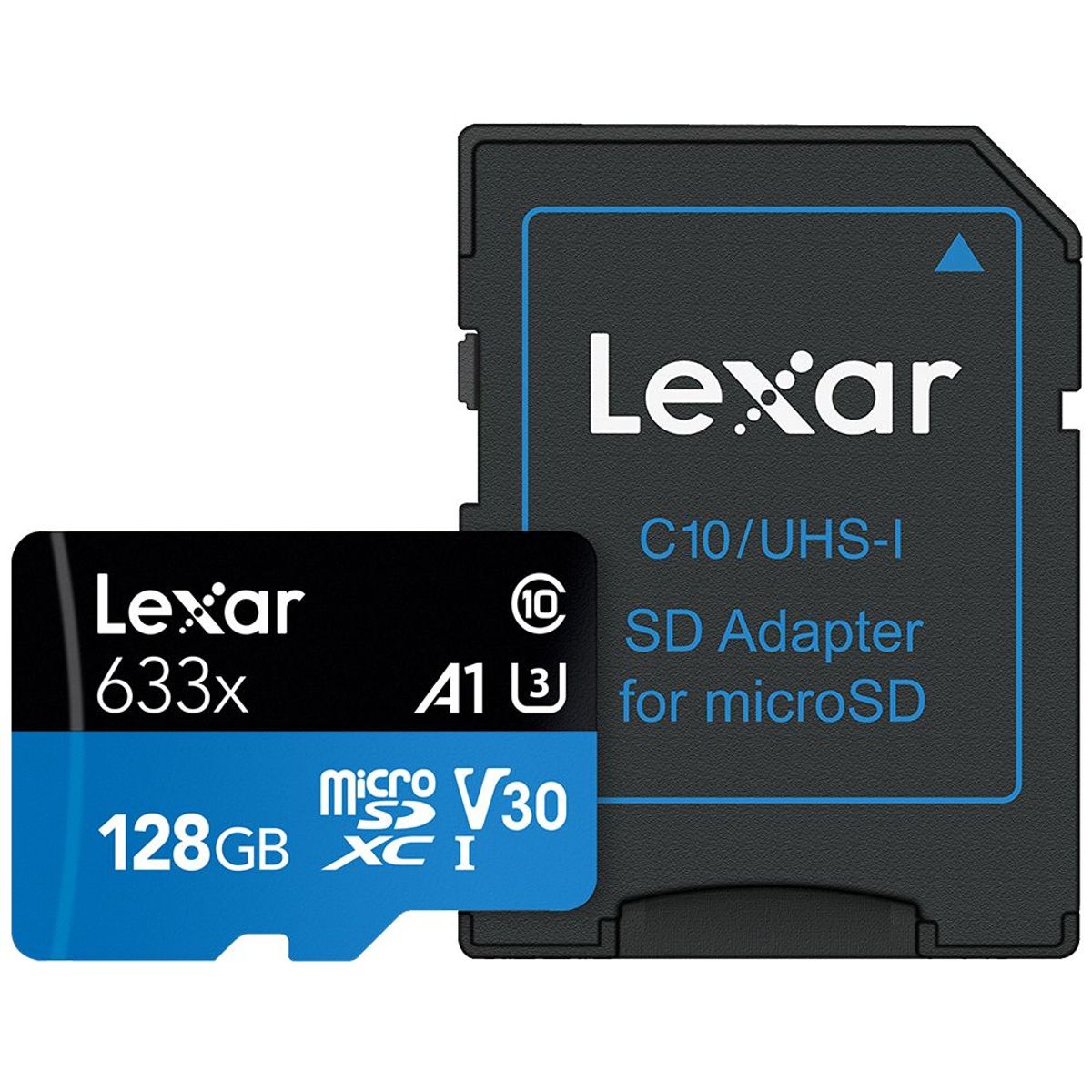 LEXAR - Tarjeta memoria SDMI-128GB  633X(95Mbs)