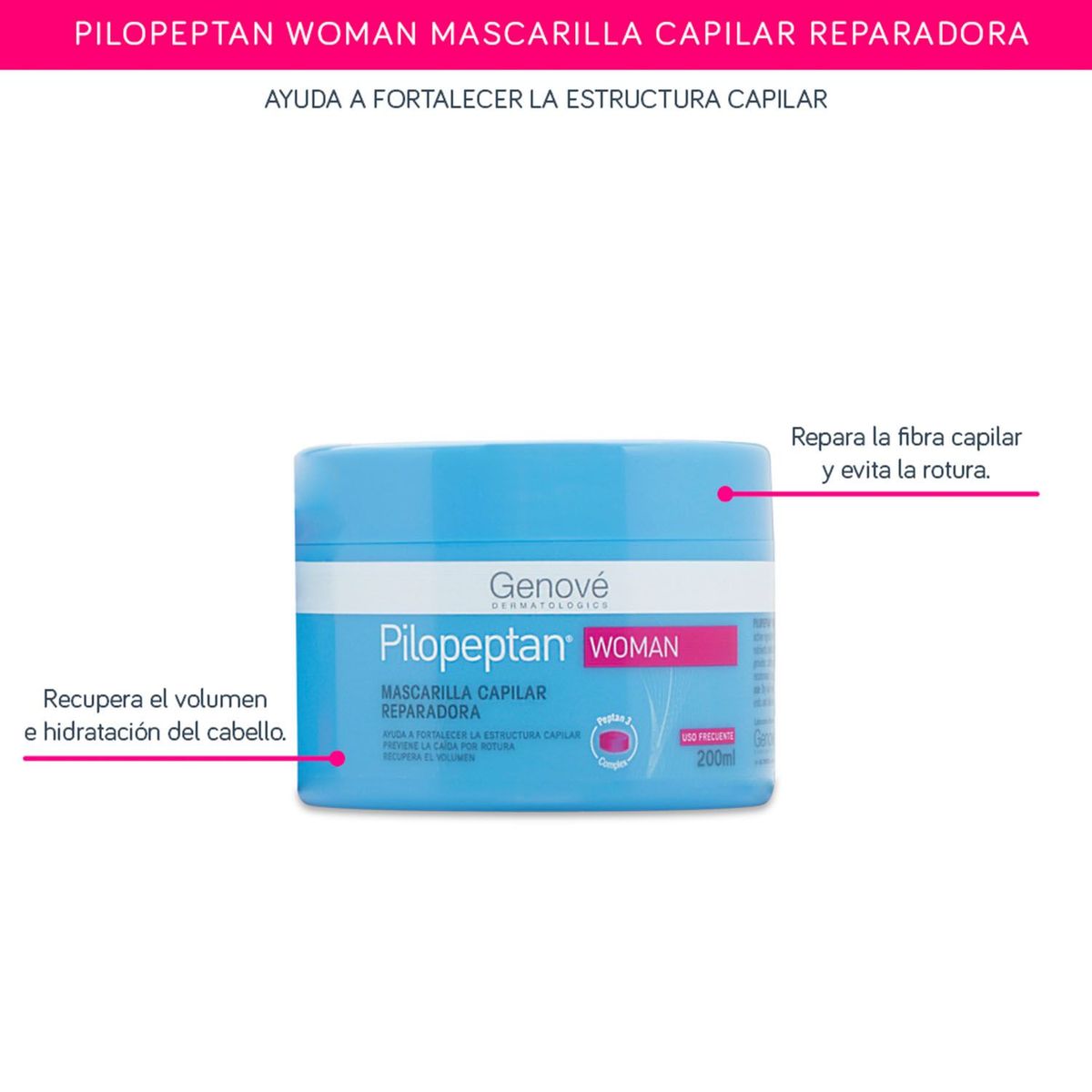 PILOPEPTAN -  Woman Mascarilla