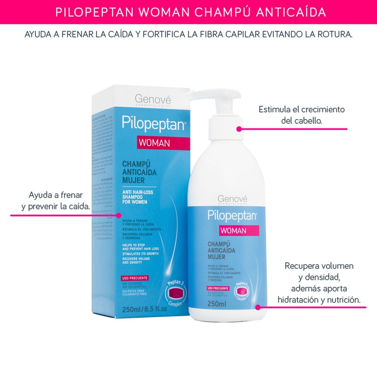 PILOPEPTAN -  Woman Shampoo