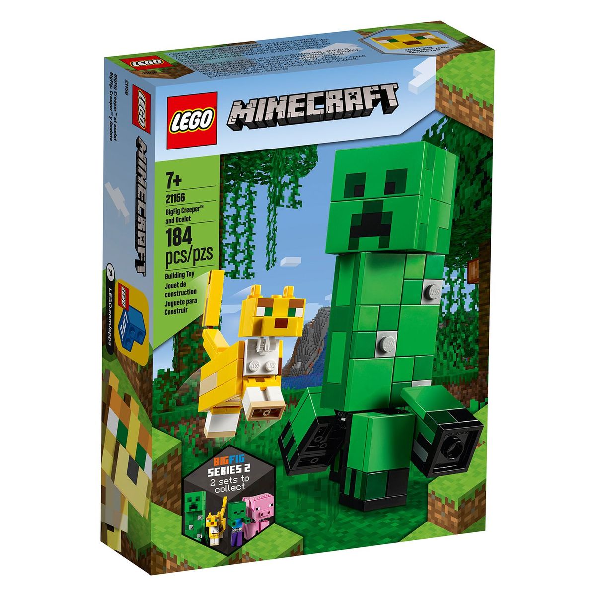 LEGO -  BigFig Creeper y Ocelote