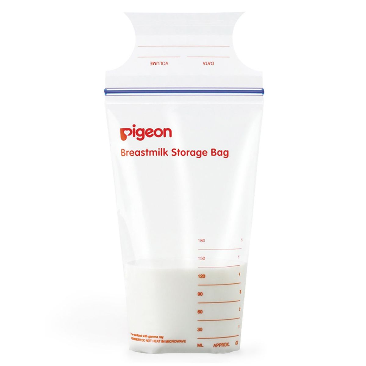 PIGEON - Bolsas de Almacenamiento de Leche x25und 180ml