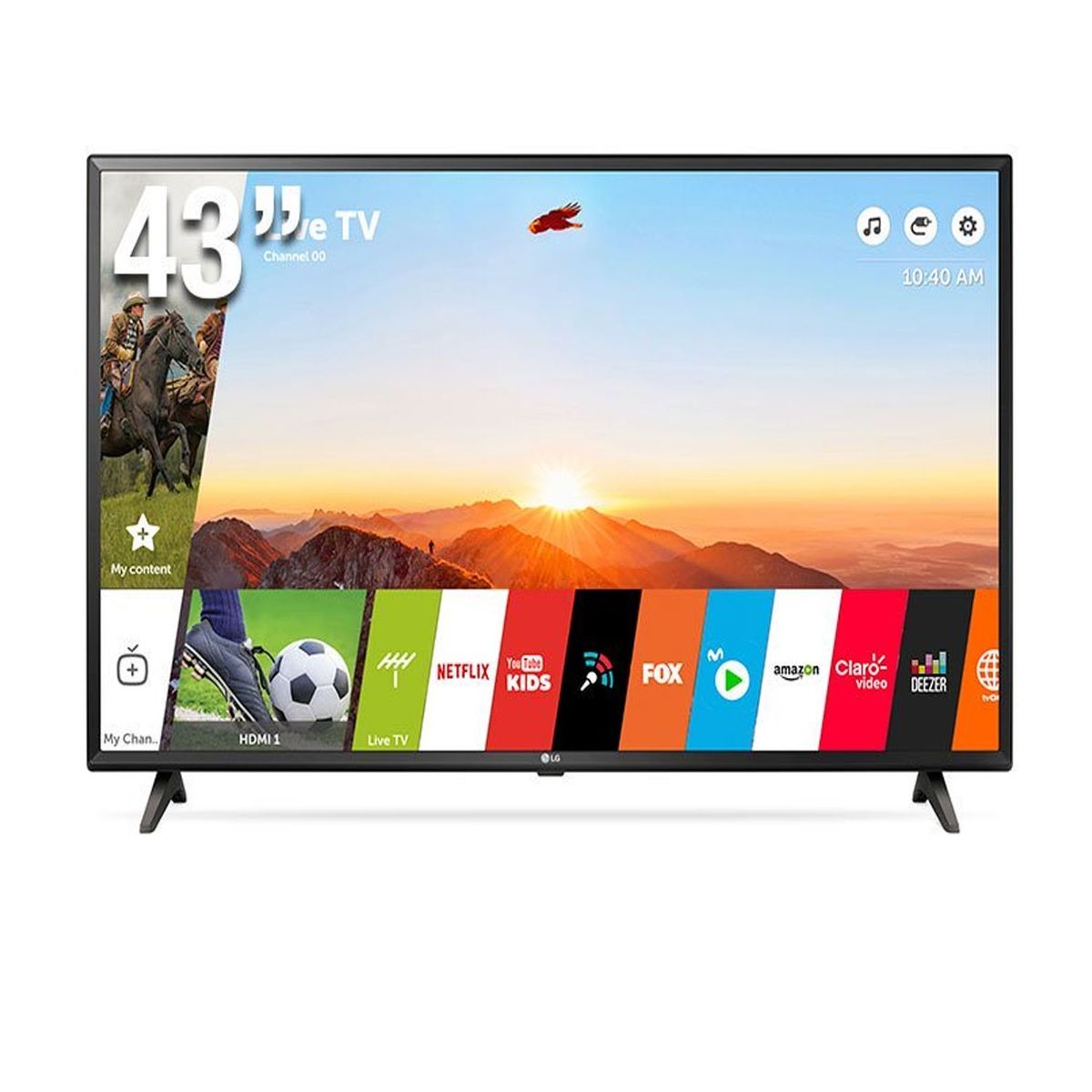 LG - Televisor  LED Smart TV Full HD 43" 43LM6300PSA-FHD + PS4 Slim FIFA20