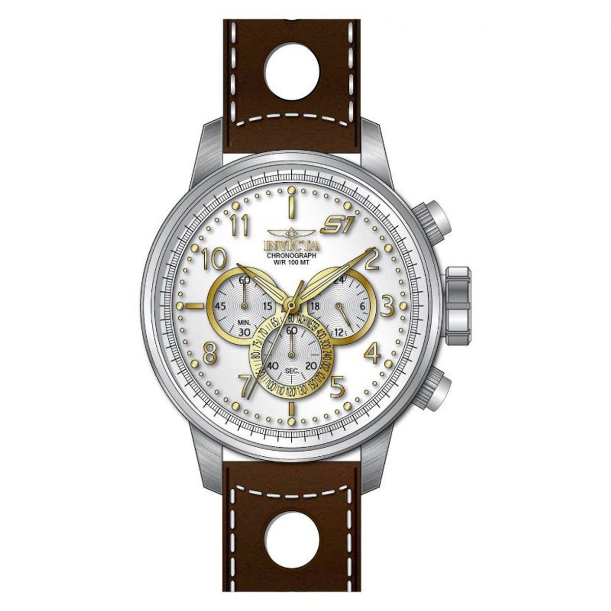 INVICTA - Reloj Invicta 16010 Hombre Plateado Quartz