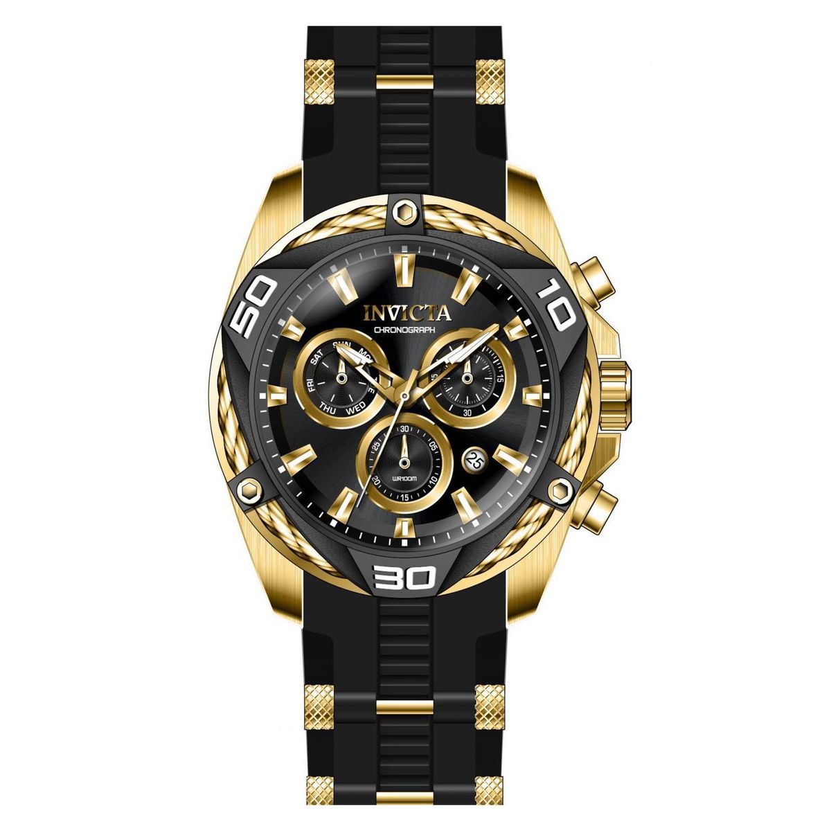 INVICTA - Reloj Invicta 31315 Hombre Dorado Quartz