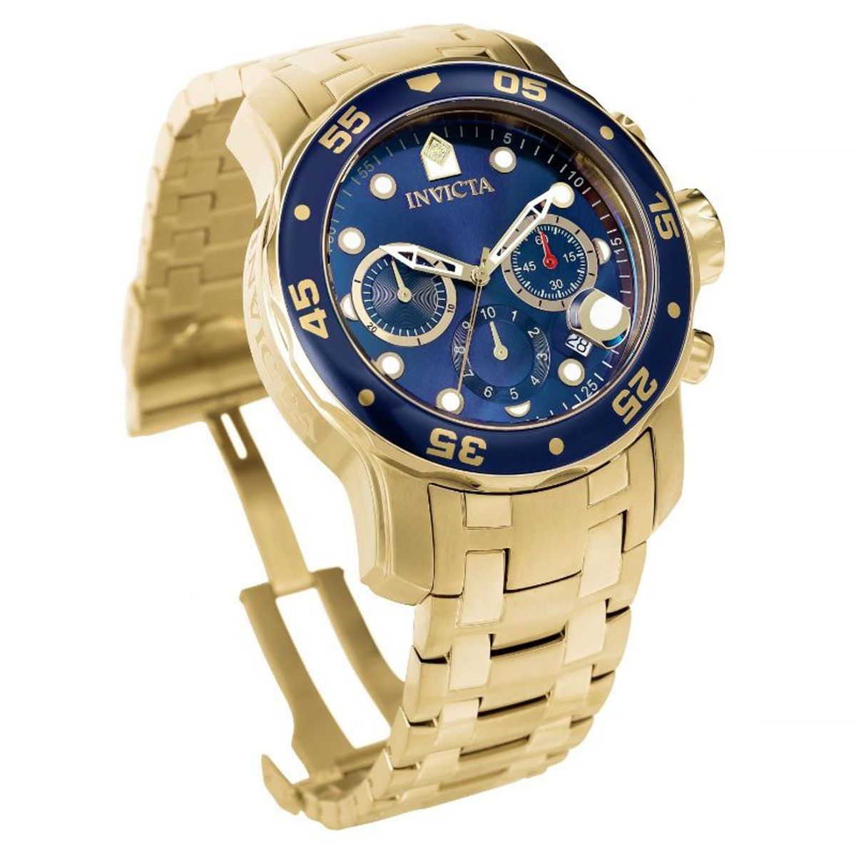 INVICTA - Reloj Invicta 73 Hombre Dorado Quartz