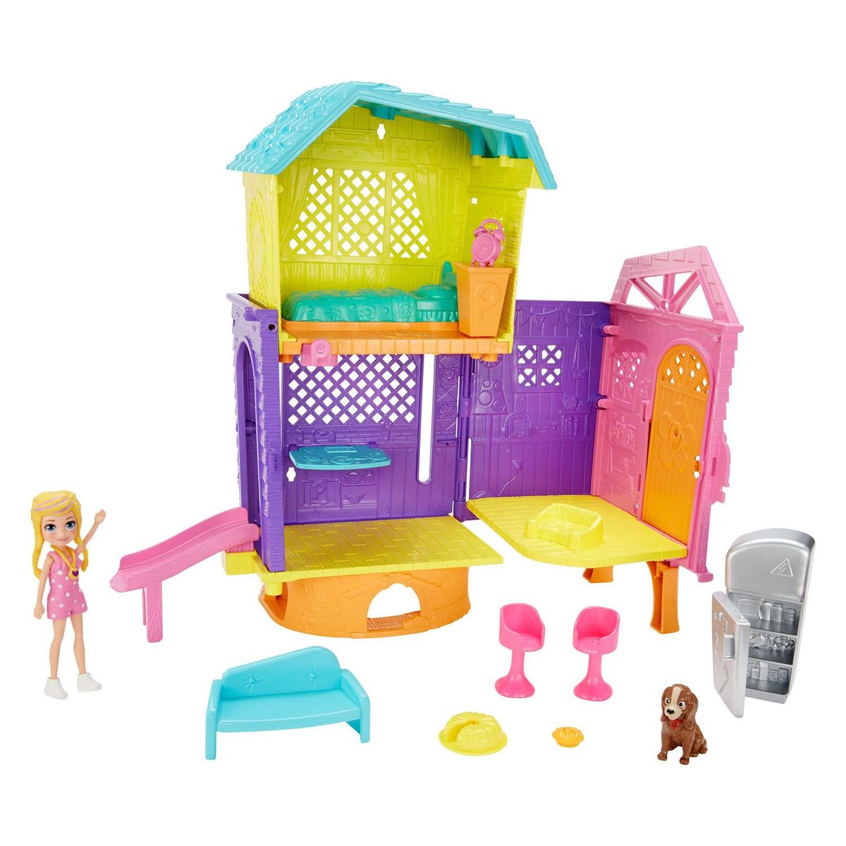 POLLY POCKET - Muñeca Polly Pocket Casa Club de Polly