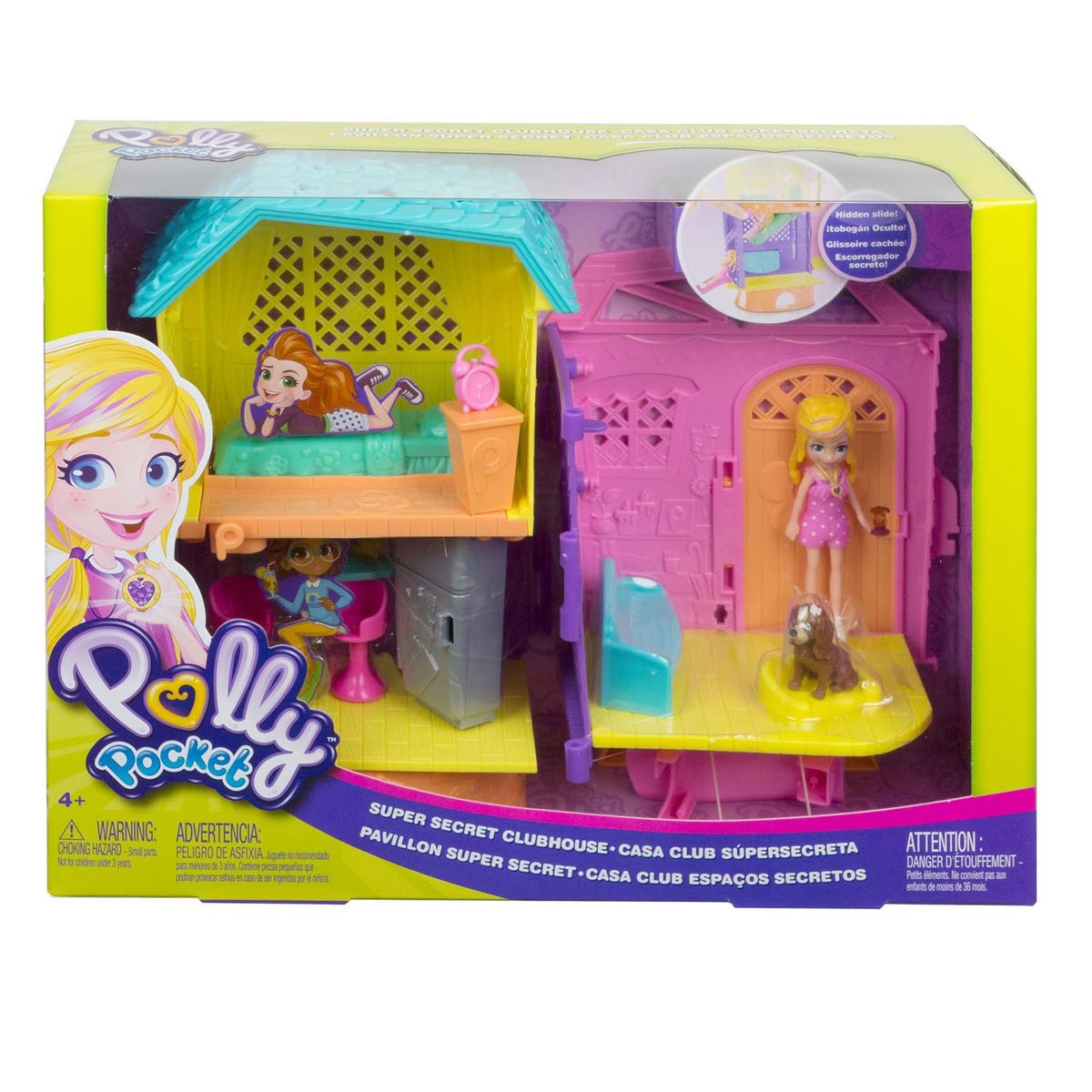 POLLY POCKET - Muñeca Polly Pocket Casa Club de Polly