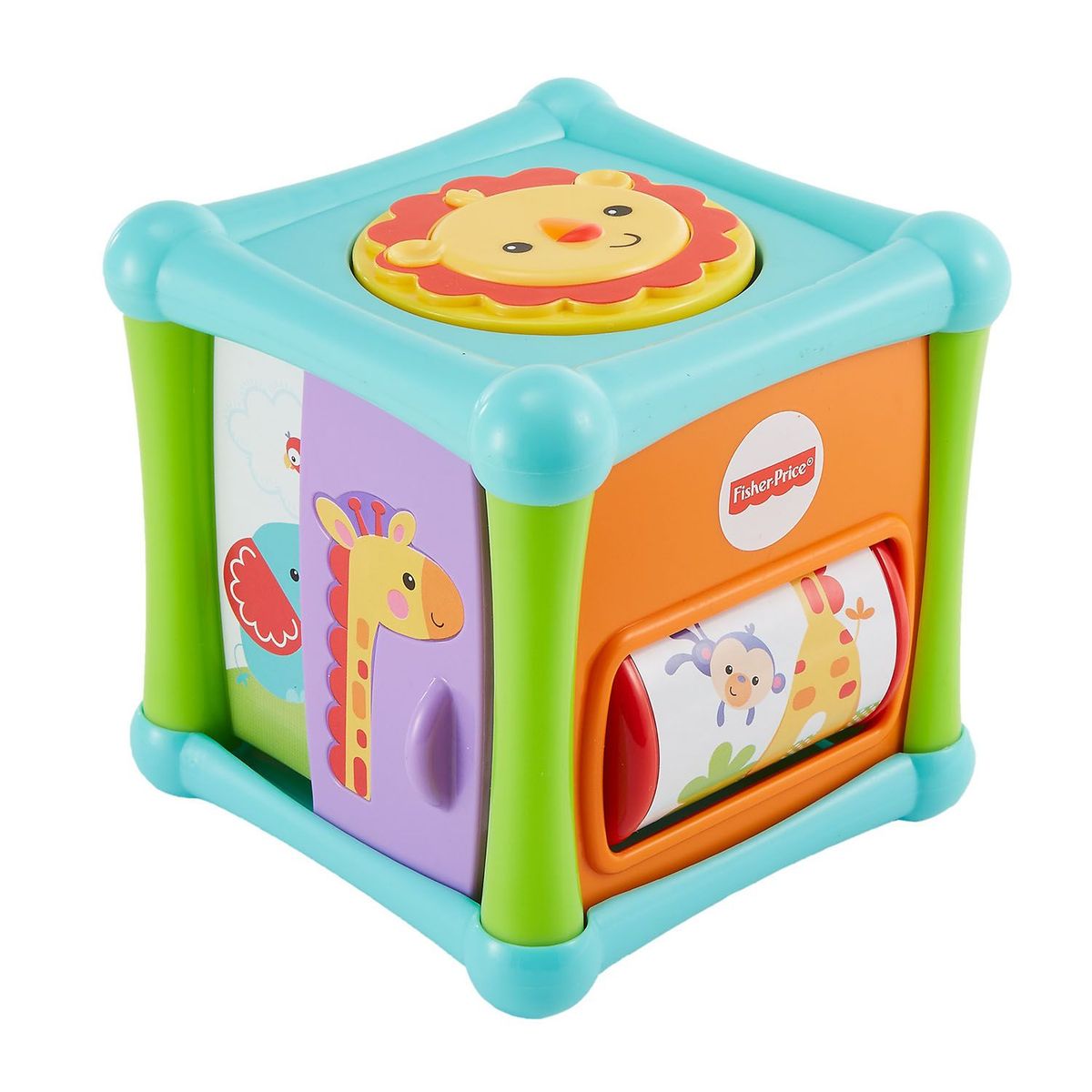 FISHER PRICE - Juguete de Bebé Cubo Animalitos de Actividades