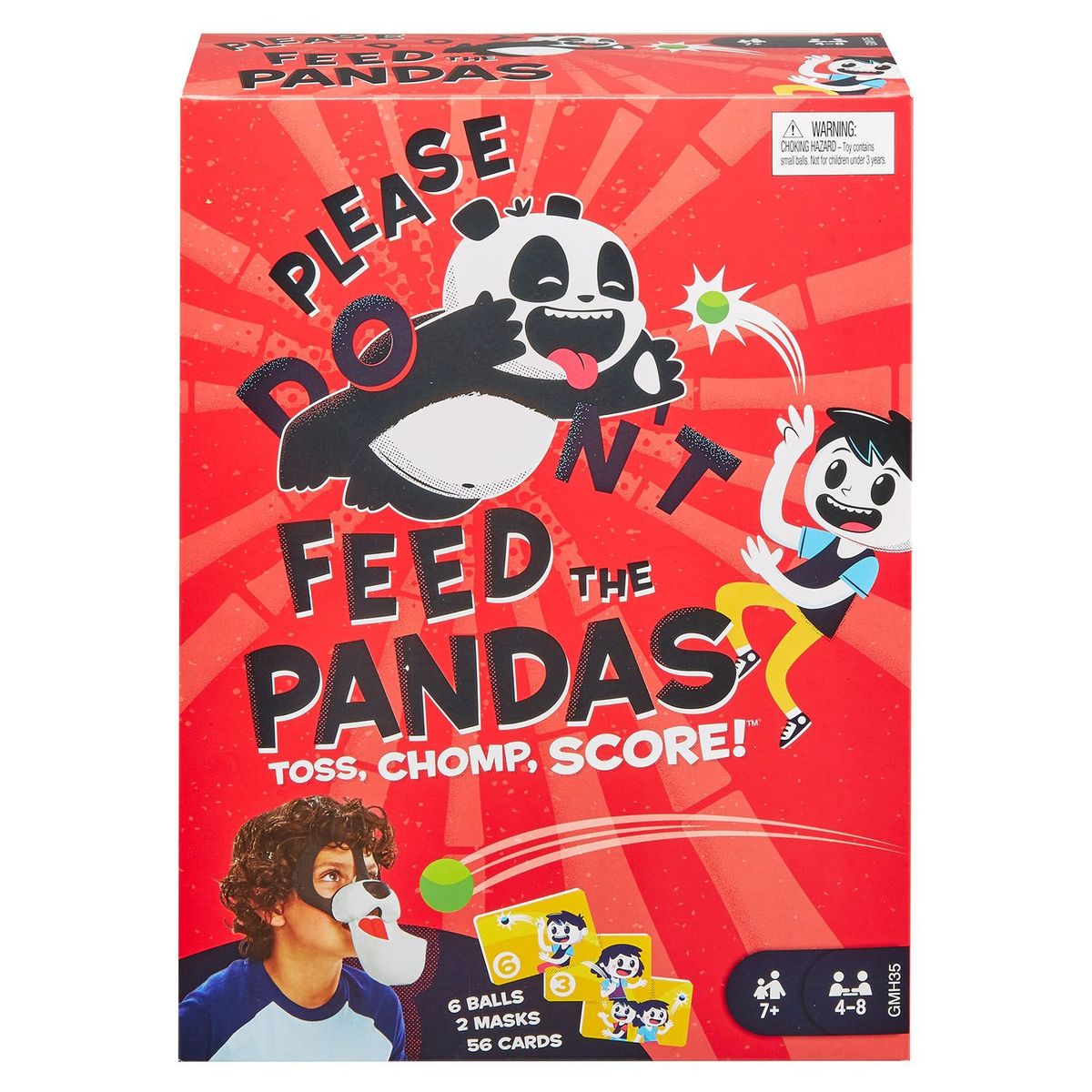 MATTEL - Juego de Mesa Mattel Games ¡Come Panda Come!