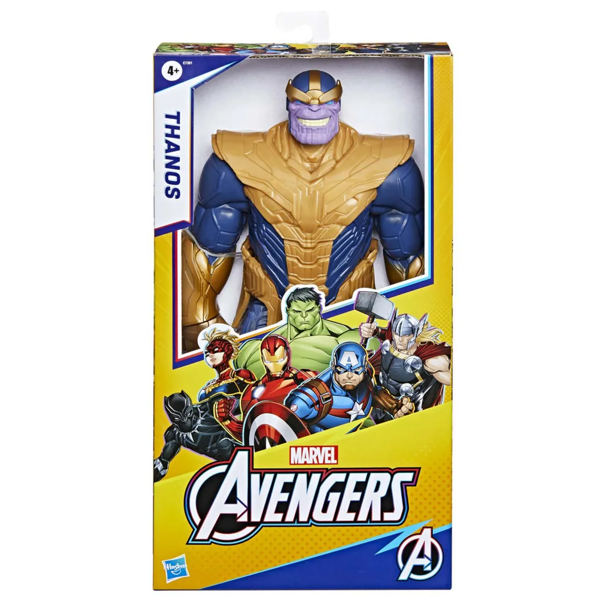 AVENGERS - Figura de Acción Avengers Titan Hero Series Lujo Thanos