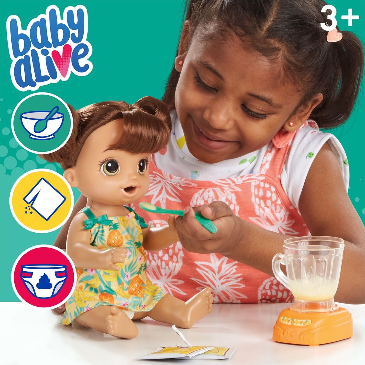 BABY ALIVE - Muñeca Batidos Mágicos