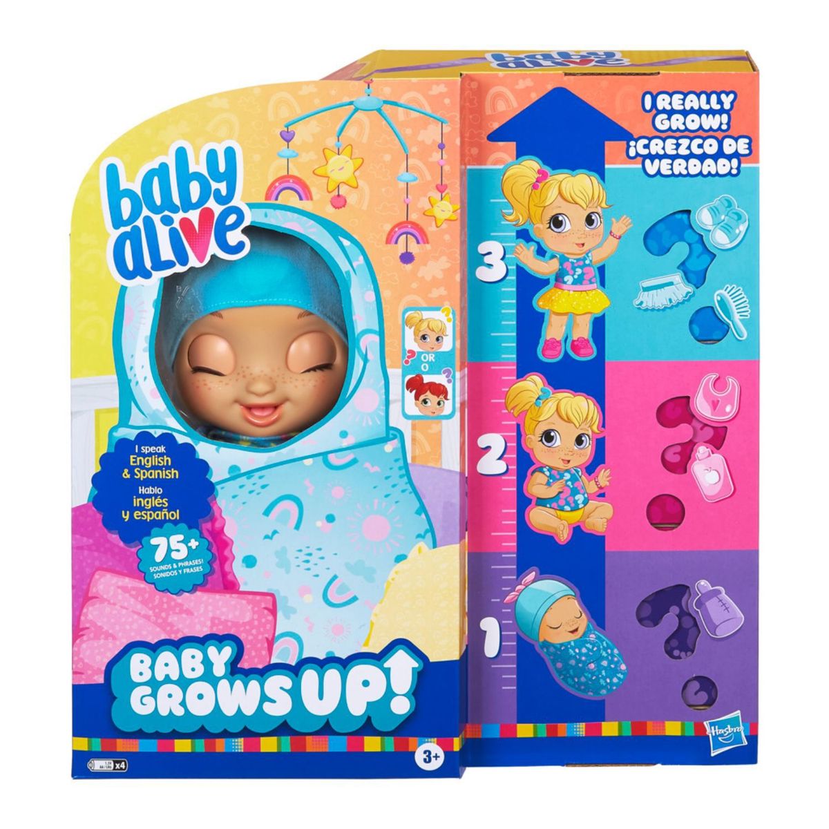BABY ALIVE - Muñeca Baby Alive Bebé Grows Up Happy