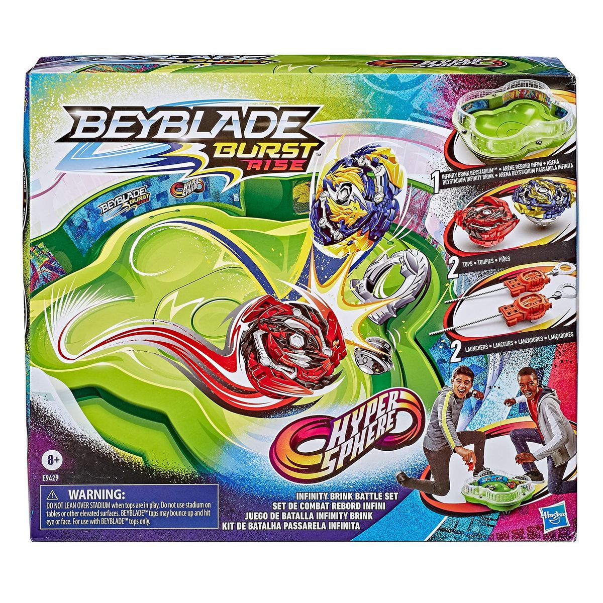 BEYBLADE - Juego de Batalla Infinity Brink