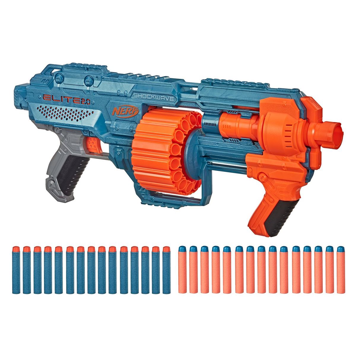 NERF - Lanzador Nerf Elite 2.0 Shockwave Rd-15