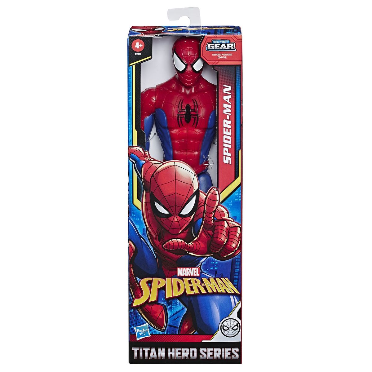 MARVEL - Figura de Acción Spider-Man Titan Hero Series - Spiderman
