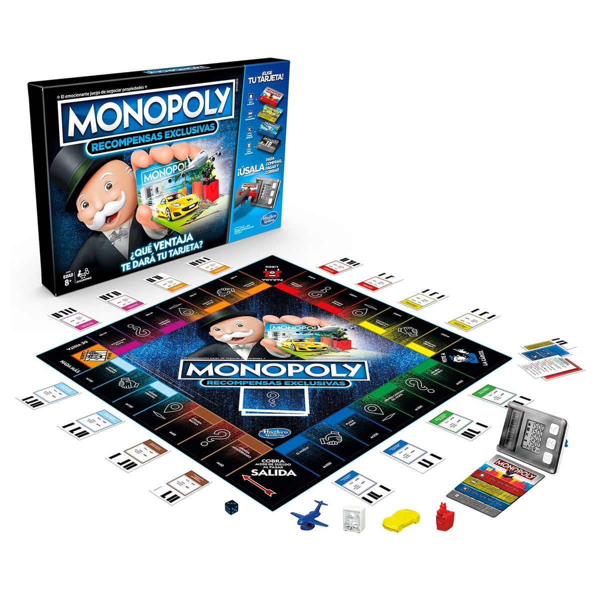 MONOPOLY - Juego de Mesa Monopoly Súper Banco Electrónico
