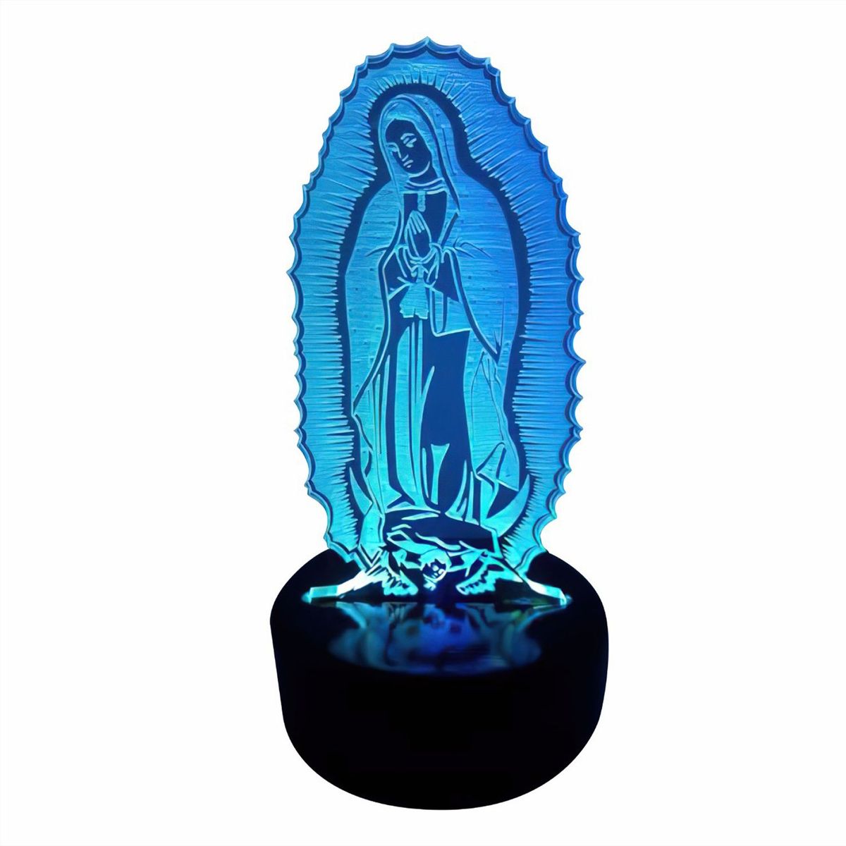 CREATIVE - Lámpara Led 3d - Virgen