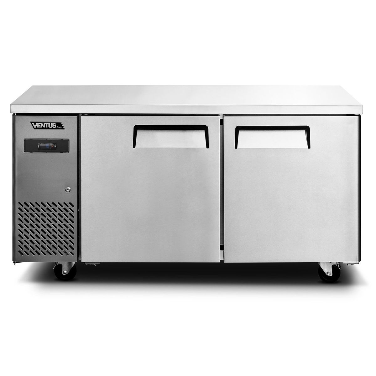 VENTUS - Congeladora Acero Inox 2 Pta 300l