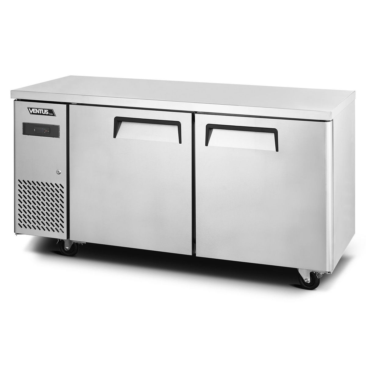 VENTUS - Congeladora Acero Inox 2 Pta 300l