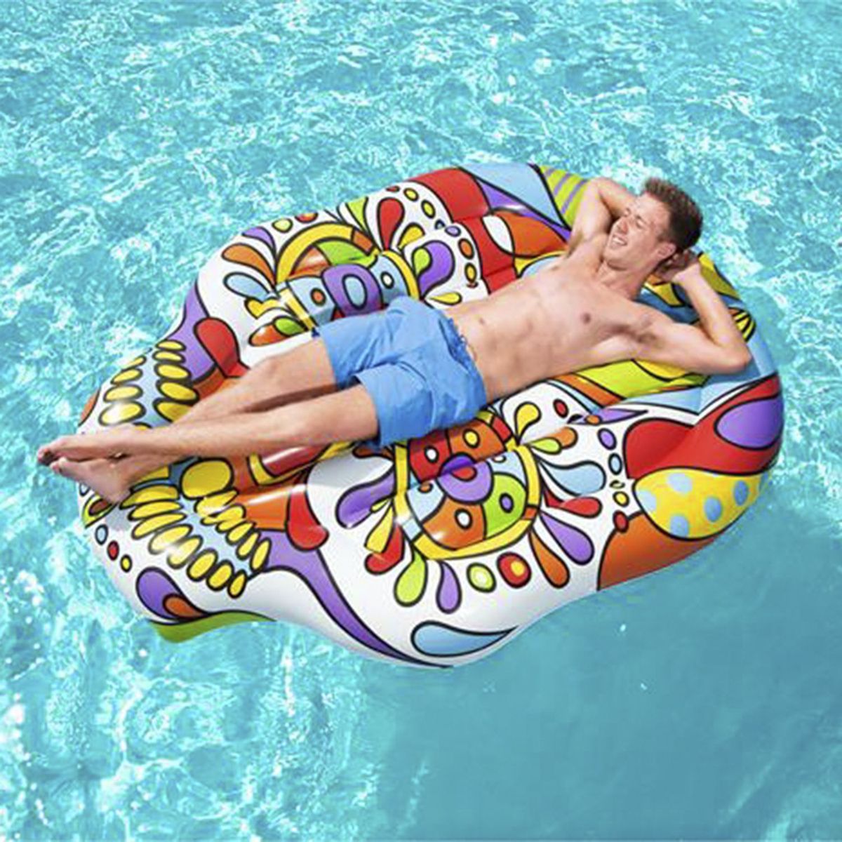Bestway - Flotador Pop La Calaca 1.93 x 1.41m
