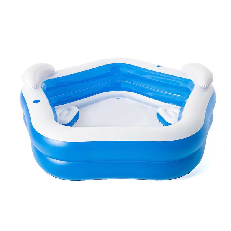 BESTWAY - Piscina Inflable Rectangular 2.13 x 2.06 x 0.69m