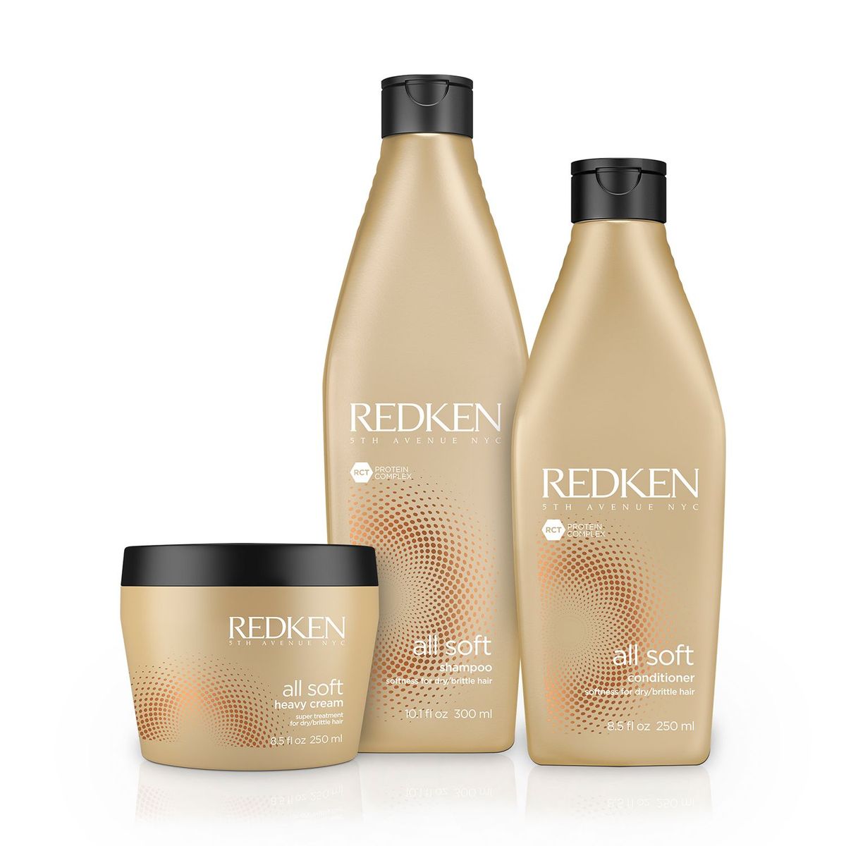REDKEN - Pack All Soft para cabello normal a seco